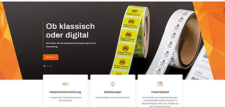 Neuer Onlineauftritt